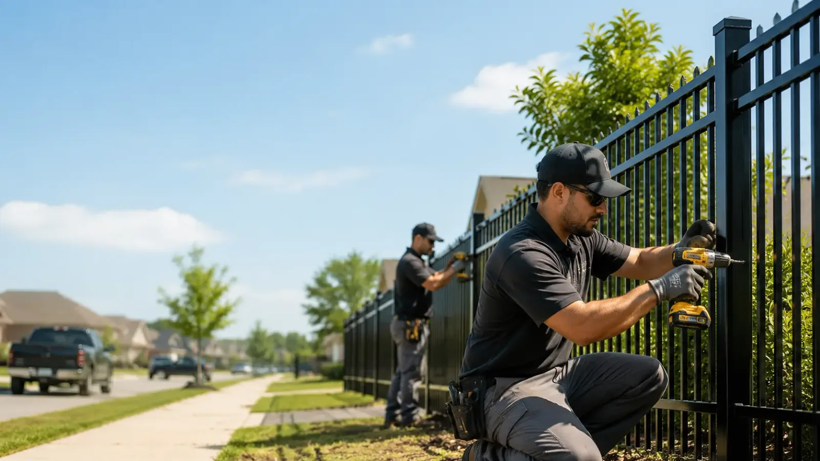Metal Fence Installation in Wellington, CO
